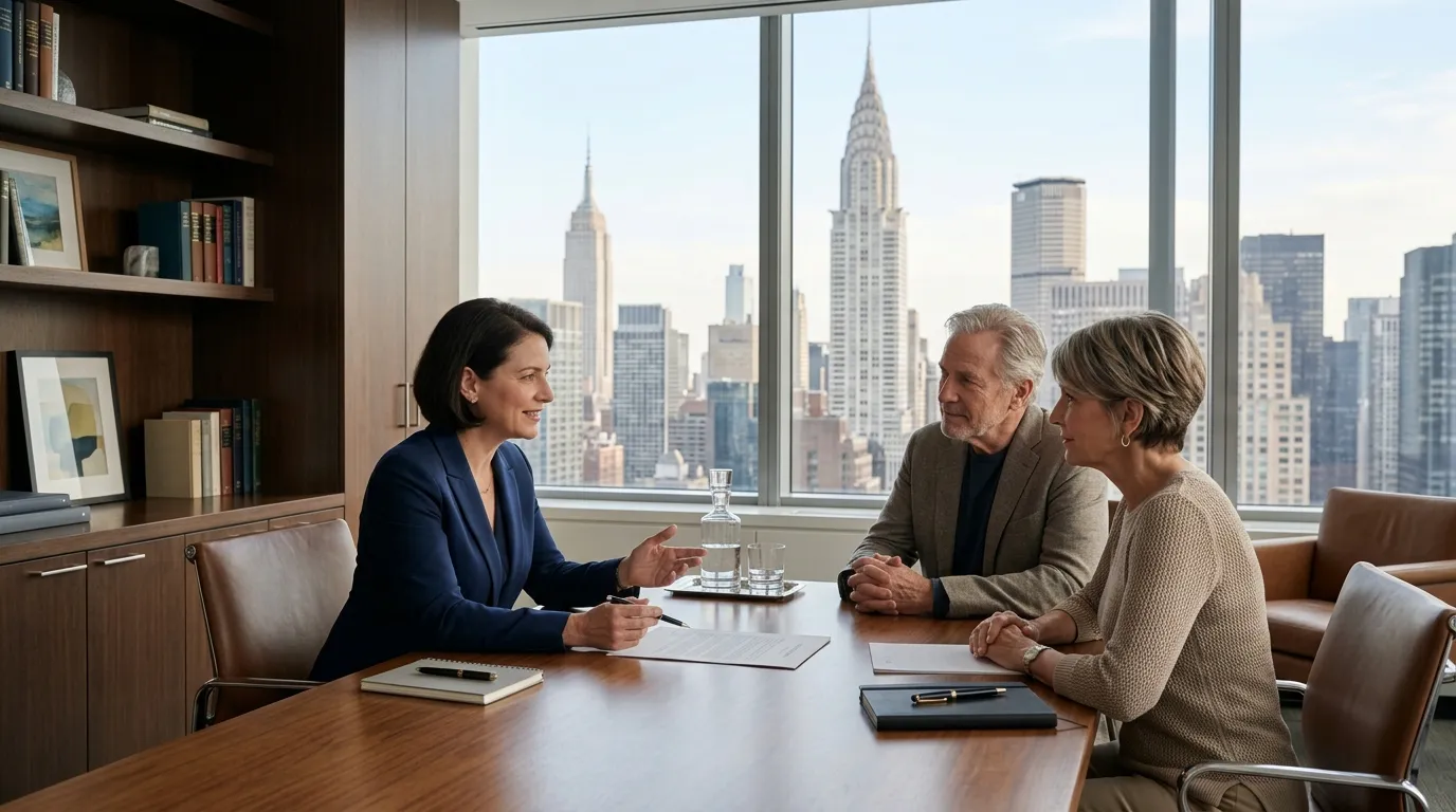 professional estate planning consultation in a sophisticated Manhattan law office Trust & Estates Lawyer